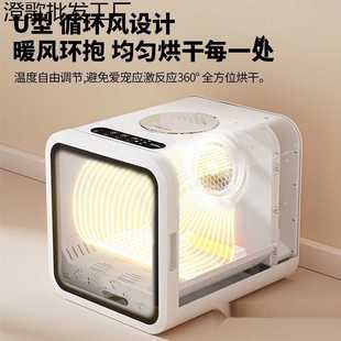 宠物烘干箱烘干机猫咪吹水机吹风机家用小型洗澡自动洗猫狗机