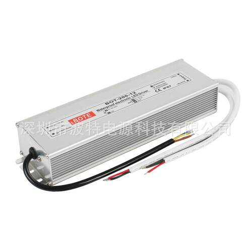 LED开关电源100-240V转12V200W防水电源12V24V200W防水开关电源