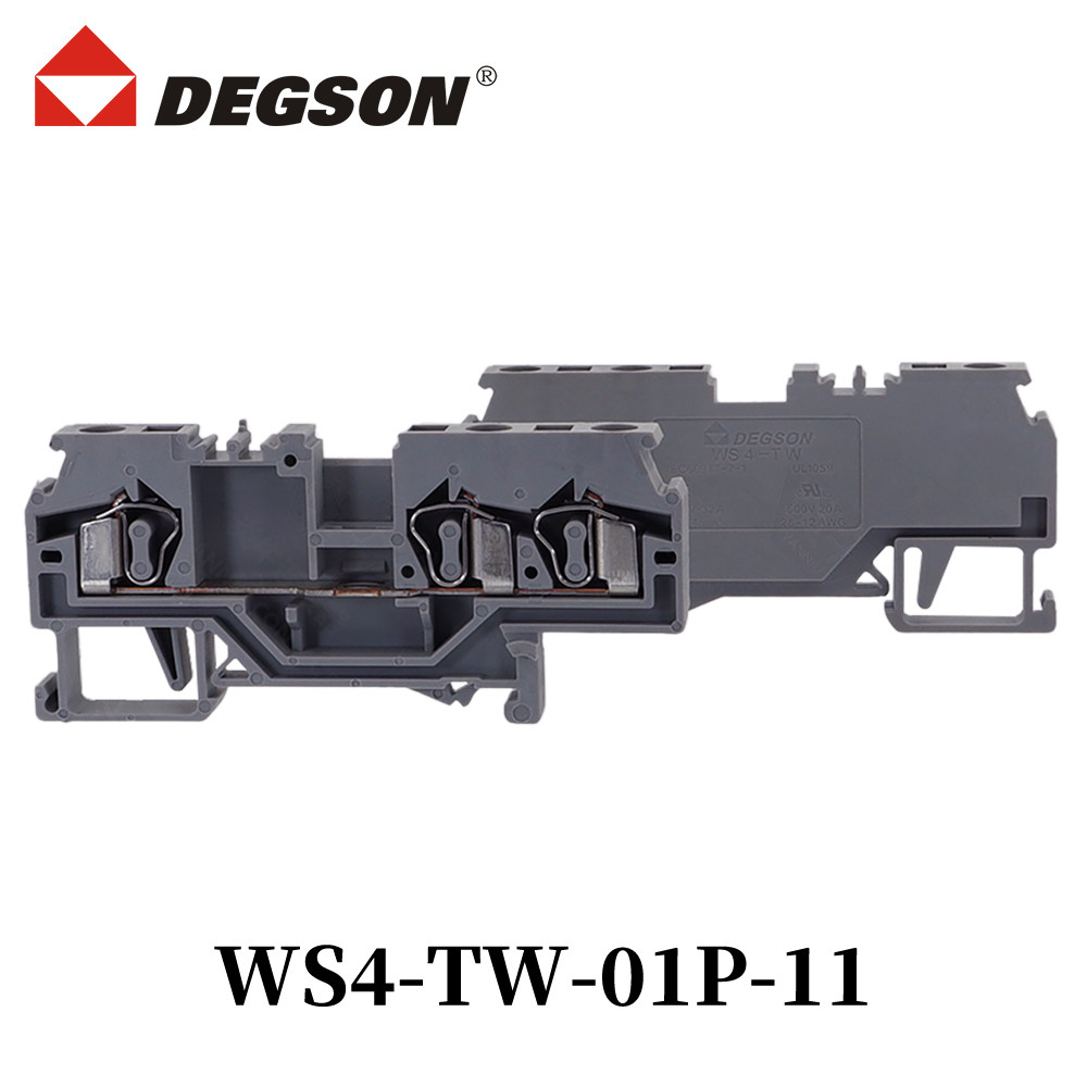 DEGSON导轨式接线端子D-WS4-TW
