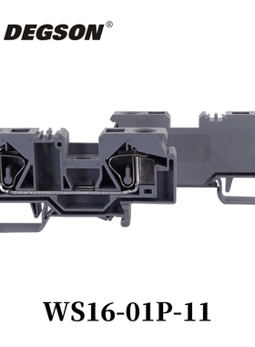 DEGSON高松连接器导轨式接线端子D-WS16-PE-01P-11-1C-00AH/ZH