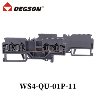 01P 00ZH 00AH WS4 弹簧接线端子 DEGSON高松导轨式