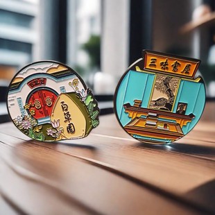 绍兴冰箱贴金属磁吸鲁迅文v创三味书屋百草园小礼物故居特色纪念