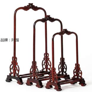 酸枝红木龙头饰品架吊玉架珠宝挂架项链架子首饰R展示架道具小摆