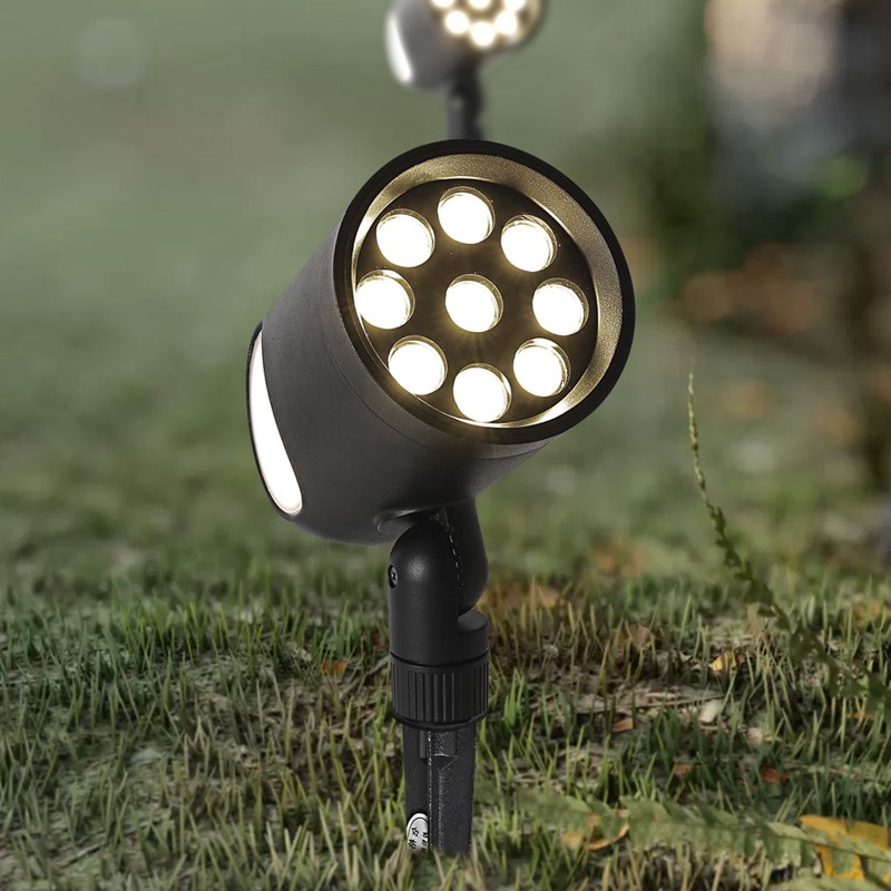 户外照树灯景观庭院灯别墅花园地插灯室外防水射树灯小区草坪射灯
