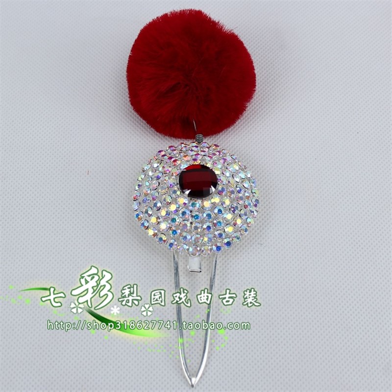 速发戏具戏曲用品武o生武旦头饰豫剧京J剧头饰珠子面牌水钻面牌