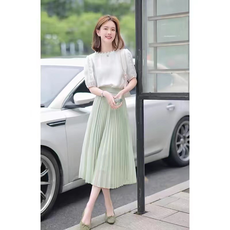 夏季外出哺乳衣两件套连衣裙时尚显瘦哺乳装产后期嫩妈喂奶衣套装