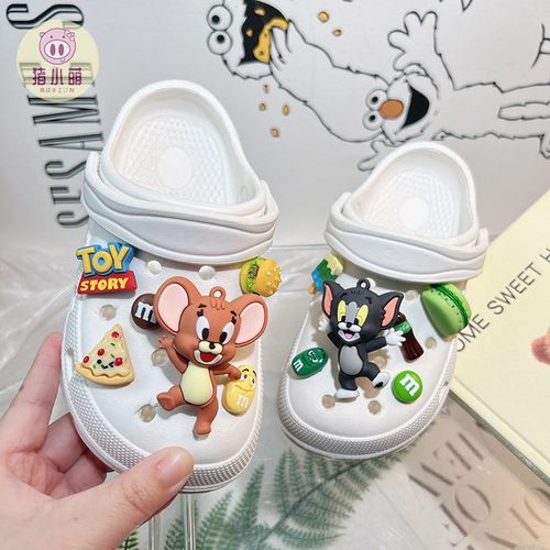 儿童沙滩洞洞鞋男童女童女孩女宝凉鞋夏季软底防滑2024新款凉拖鞋
