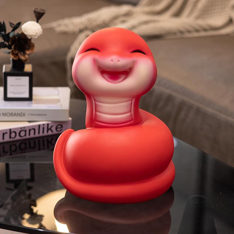 蛇年存钱罐2025新款可存可取储蓄罐创意儿童春节礼物年会商务礼品