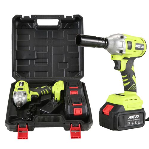 新款无刷电动扳手大扭力锂电充电扳手 J无刷扳手 家用电动扳手