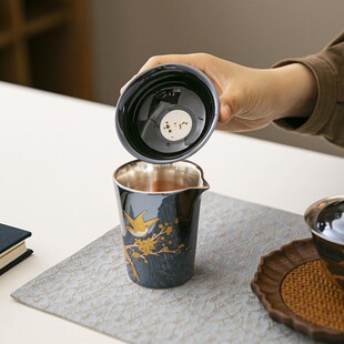 喜上眉梢陶瓷功夫茶具茶漏过滤器D创意茶叶过滤网泡茶器茶具配件