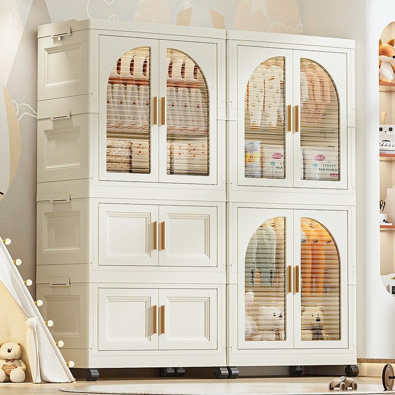 免安装婴儿收纳柜儿童衣柜宝宝小衣橱整理卧室家用简易折叠储物柜