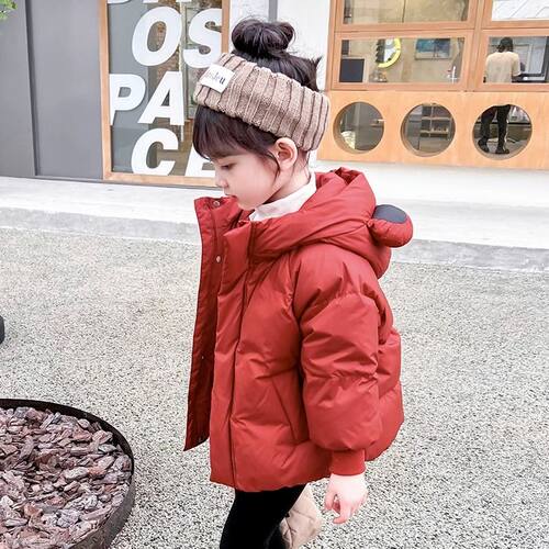 女童棉服2023新款儿童加绒加厚保暖冬装一岁P宝宝棉衣冬季外套棉