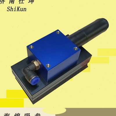新品60120真空海绵吸盘 w自带真空发生器工业吸盘 机械手配件 现
