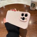 ins爱心粉白色适用iPhone16promax手机壳液态硅胶苹果14新款 情侣13全包防摔12小众高级感15promax男女保护套