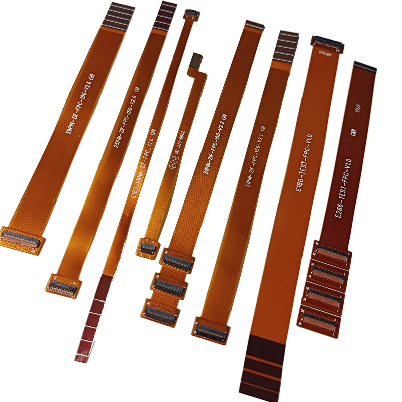 fpc排线0.3/0.5间距6/13/15/21z25/31/33/39/45p测试线TP液晶屏ZI