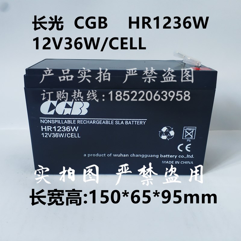 武汉长光蓄电池CB1250 长光CGB12V5AH电梯 消V防应急电源 设备