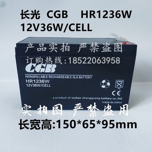 武汉长光蓄电池CB1250 长光CGB12V5AH电梯 消V防应急电源 设备