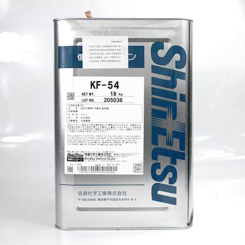 日本信越KF-54苯甲基硅油导热油耐高温实验油浴恒温槽硅油透明1kg