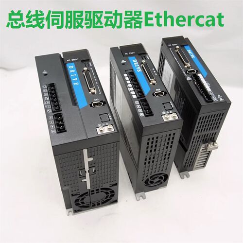 60/80/110交流伺服马达驱动器130套装控制器400/750W总线Ethercat