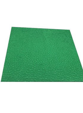 现货草绿色遮阳防晒室外pc耐力板透明草绿色聚碳酸酯采光板