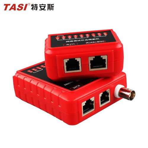 特安斯网线测试仪TASI-8861 RJ11RJ45电话线 网络测线仪对线器
