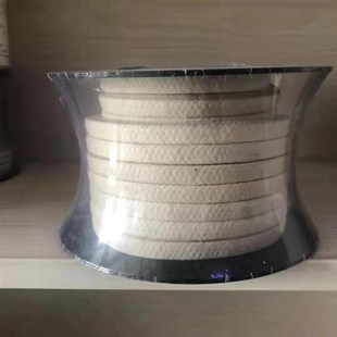 浸油高水基盘根阀门密封填料白四氟石墨耐酸碱硅油苎麻纤维盘根绳