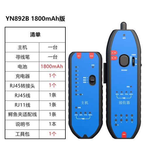 仪安网络寻线仪网线测线带电poe查线器多功能巡线仪抗干扰测试仪*