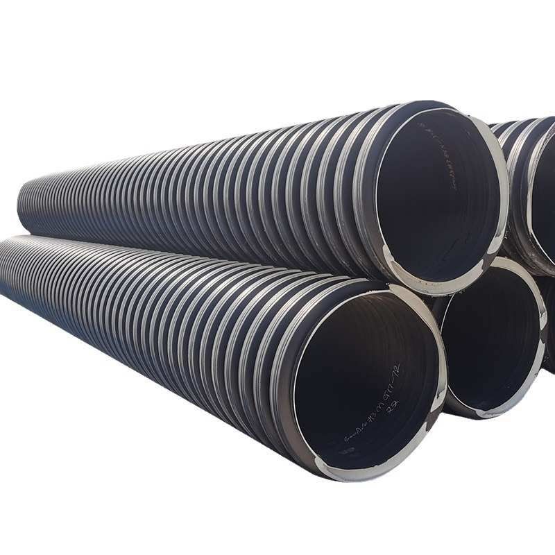 波纹管塑料螺旋双高pe排污管黑色 300筋高密度增强缠绕聚乙烯,纺织面料/辅料/配套,其他纺织机械,淘宝优惠券,粉丝福利购,淘宝优惠卷
