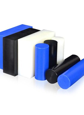 PA66白色尼龙棒实心蓝色耐磨尼龙垫板黑色加玻纤尼龙板塑料板材