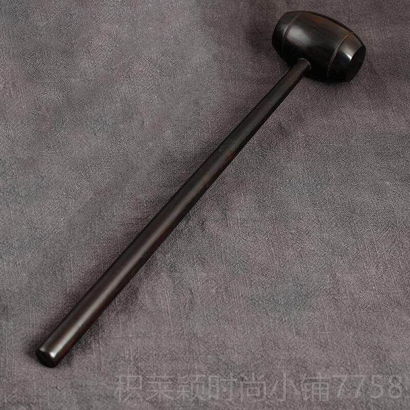 正品紫光檀乌敲木红质按锤木锤足底摩经络养生保健棒敲背锤酸痛穴