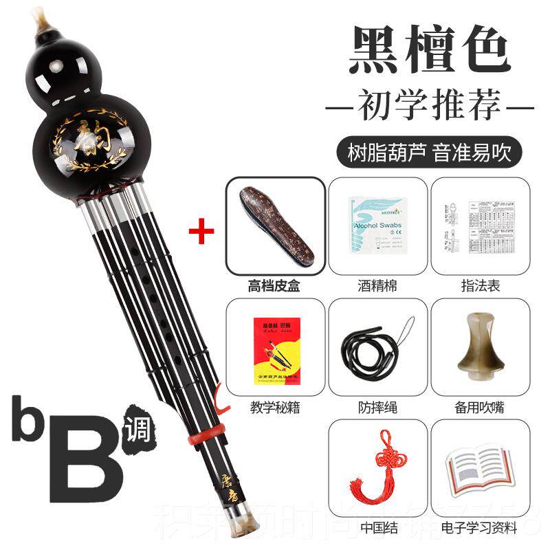 新款葫芦丝c调b学调专小生用初学者成人儿童演奏型降专业民族乐器