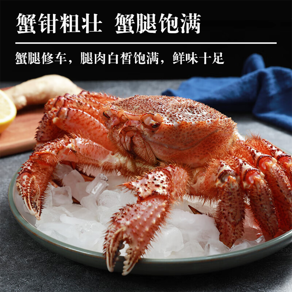 活冻俄罗斯红毛蟹800-1000g/只俄罗斯进口顺丰包邮红毛螃蟹大螃蟹,水产肉类/新鲜蔬果/熟食,蟹类制品,淘宝优惠券,粉丝福利购,淘宝优惠卷