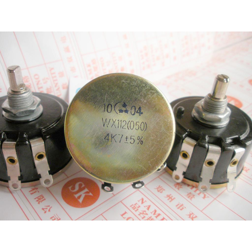 WX112(050)工业电位器/线绕电位器/5W4K7工业线绕电位器/