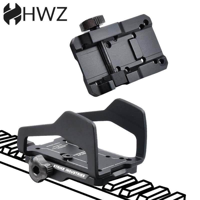 战术REX外骨骼多功能铝合金支架夹具红点RMR底座DOC镜桥保护罩