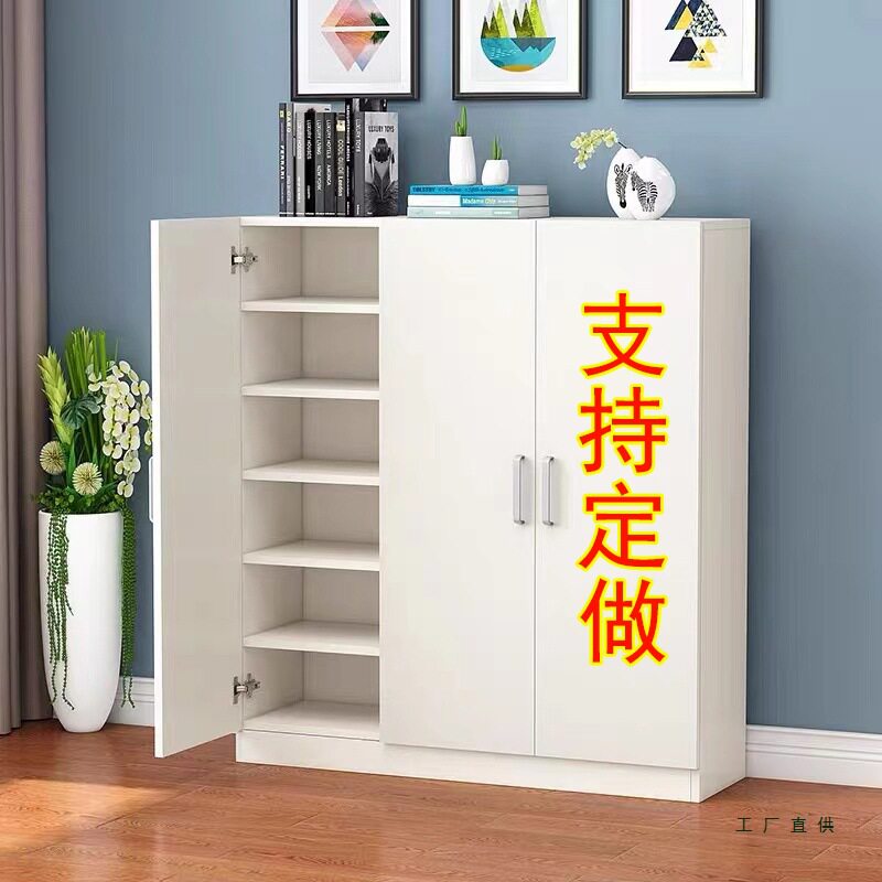 阳台鞋柜家用大容量门口现代简约经济型实木多层鞋架鞋橱收纳柜子