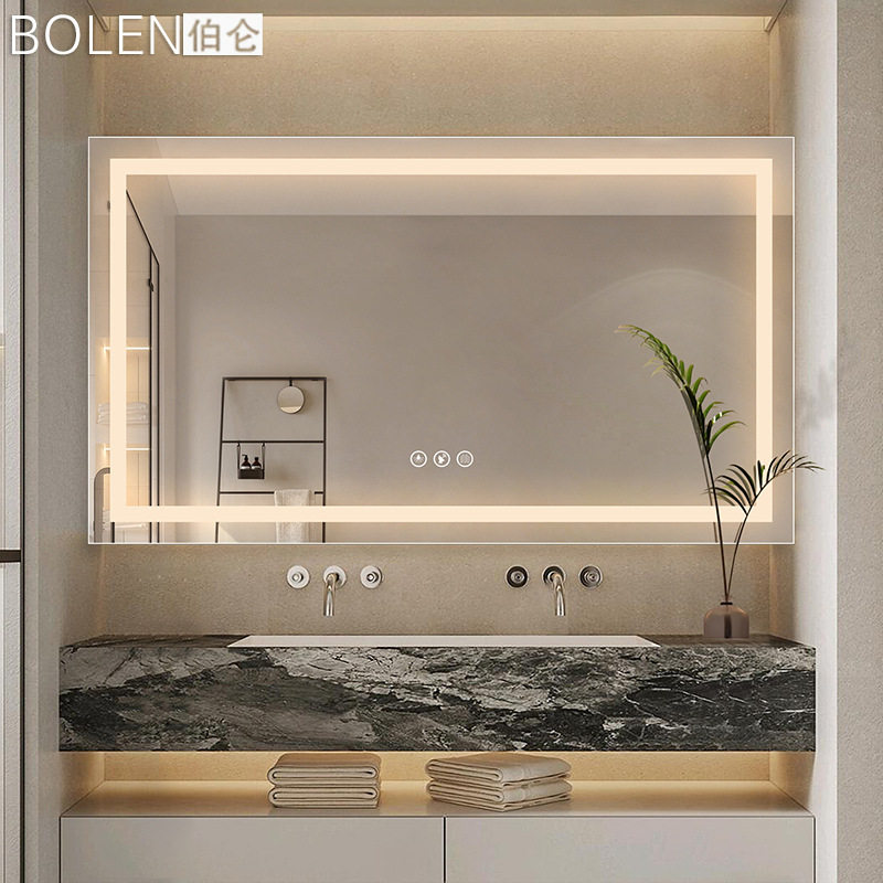 BOLEN智能带灯触控屏幕镜