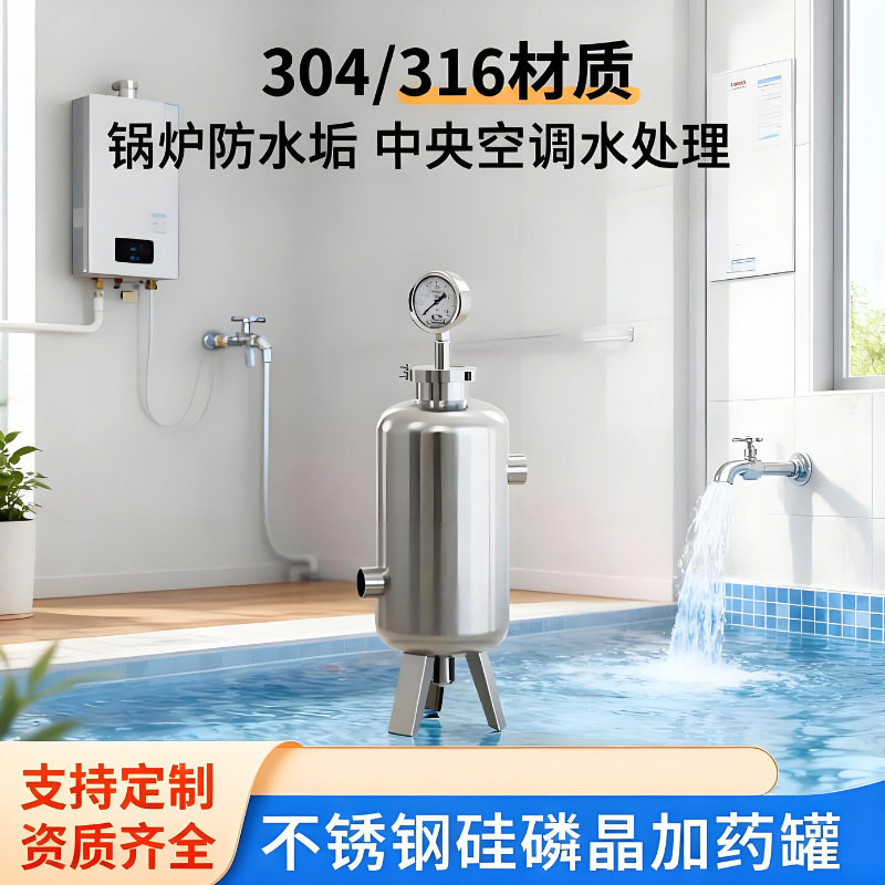 304不锈钢硅磷晶前置过滤器