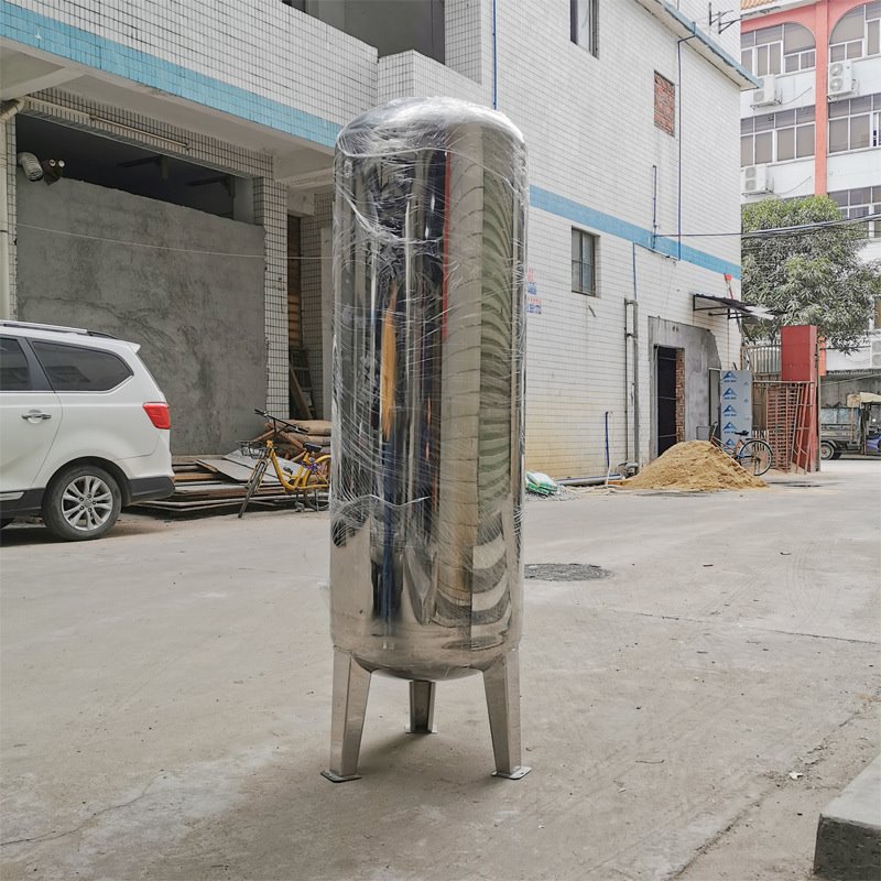 蚊香生产用水水处理设备过滤罐截留沙石树叶5吨/时不锈钢净水罐