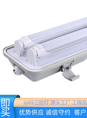 现货供应DC24V AC24V三防灯T8三防灯套件防水防虫LED三防灯支架