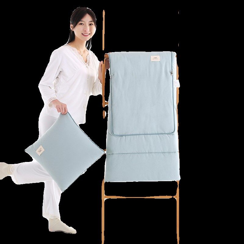 2024新款简约纯色抱枕被子两用汽车上靠枕办公室午休二合一空调被