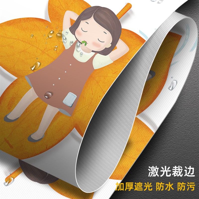 窗帘遮光2024新款免打孔升降卷拉式卫生间厨房厕所百叶窗遮阳卷帘