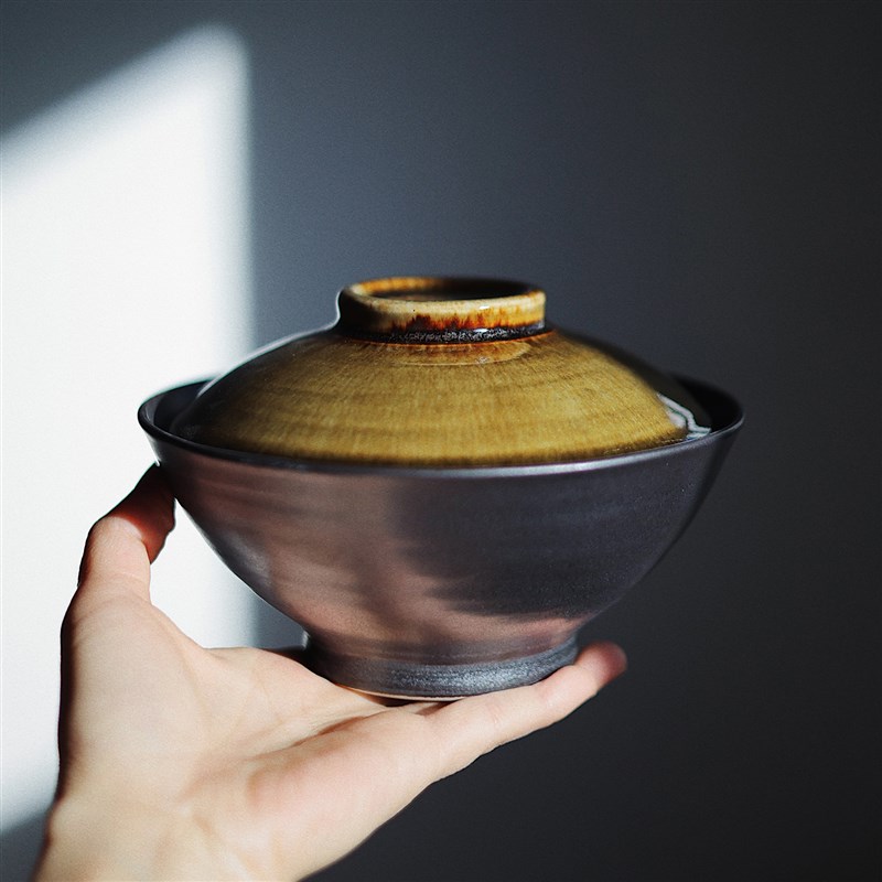 收集时光 Camus say带盖丼饭碗 大盖碗日式盖浇饭T碗 鳗鱼牛肉饭