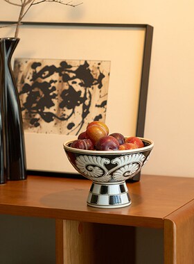 WildWorks索玛果盘茶盘点心碟餐盘下午茶收纳中古侘寂风陶瓷摆件