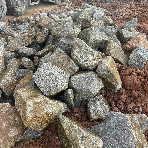 砌墙石垒墙石毛石块石片石花园花坛挡土石条石地基石