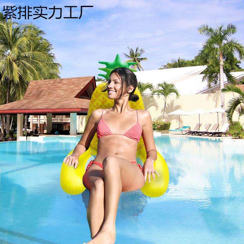 便携浮床泳池充气吊床沙发水上成人躺椅漂浮浮排浮椅玩具