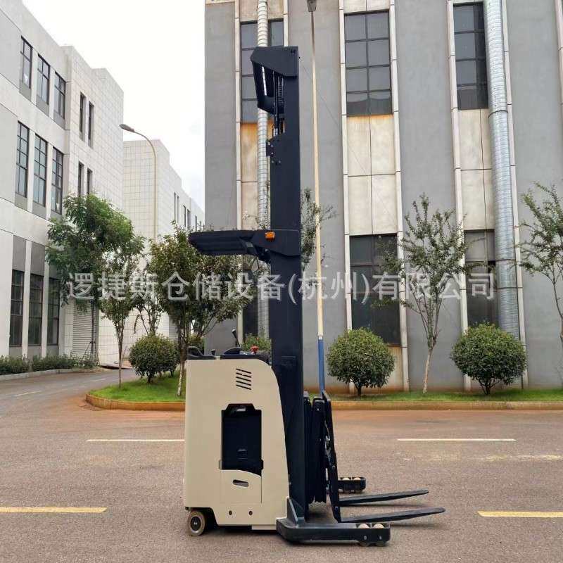 电动双伸位前移式叉车1.5吨升高8m侧站式堆高车电子转向装卸车