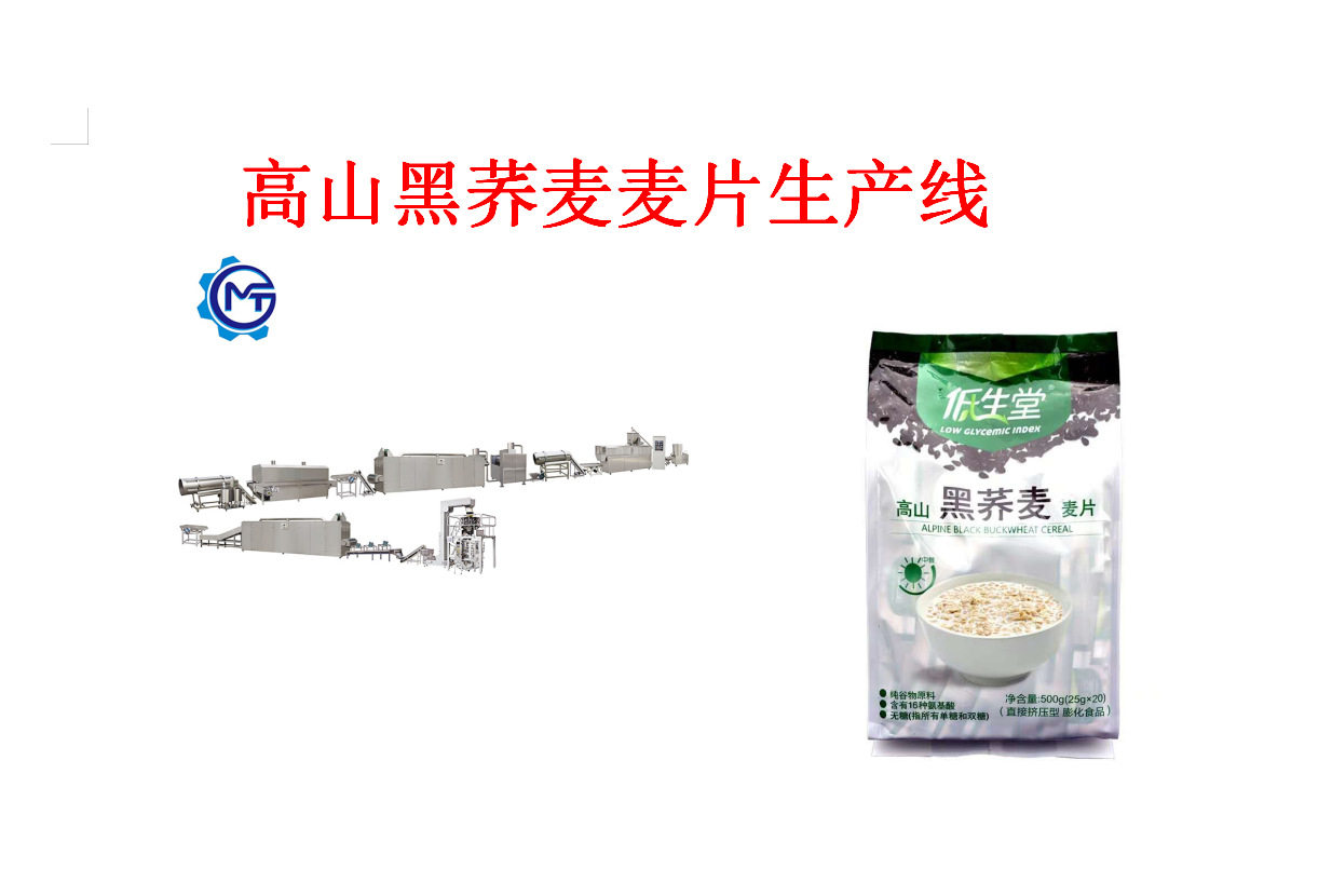 青稞片杂粮膨化生产设备