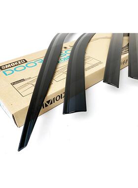 奥克福适用宝马X3改装用饰晴雨挡专用ix3黑色晴雨档板车窗雨眉