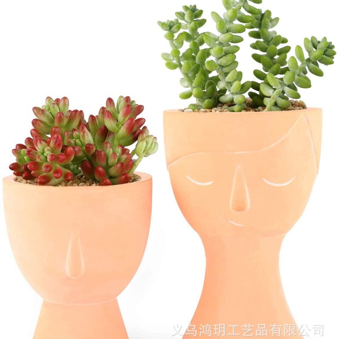 红陶花盆园林景观陶罐花盆栽花盆粗陶瓷花盆组合仿真多肉