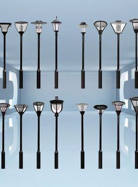 庭院灯LED路灯户外3米3.5米4米小区高杆路灯杆公园防水景观灯